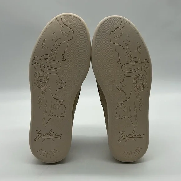 Zodiac Cheezburger Plaid Lace-Up Sneakers Women’s Size 8M Black White Tan NWB - Picture 9 of 11